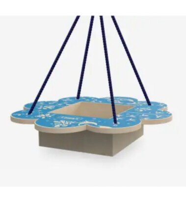 Lowe's DIY Kids Workshop Flower Bird Feeder Kit w Patch MARCH 2024 