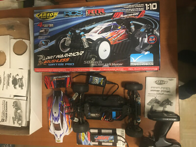 Carson Dirt Warrior Water PRO ready to Race 3200 mAh Akku  Ladegerät PRO LCD