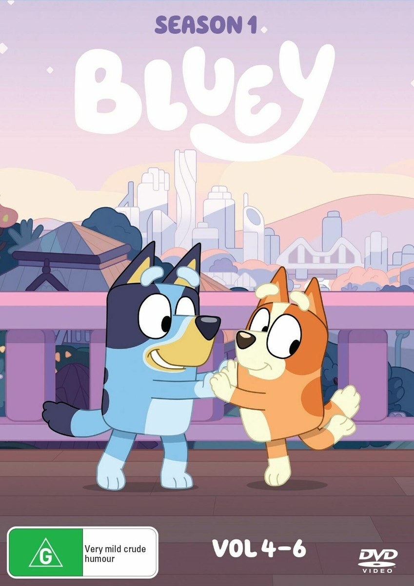Bluey Volume 4 6 Box Set DVD Region 4 NEW+SEALED | eBay
