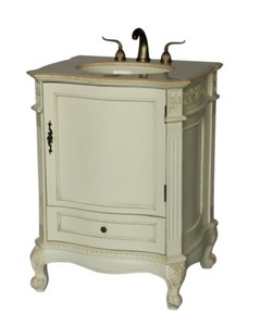26 Inch Antique Style Single Sink Bathroom Vanity Model 2192 261 Ebay
