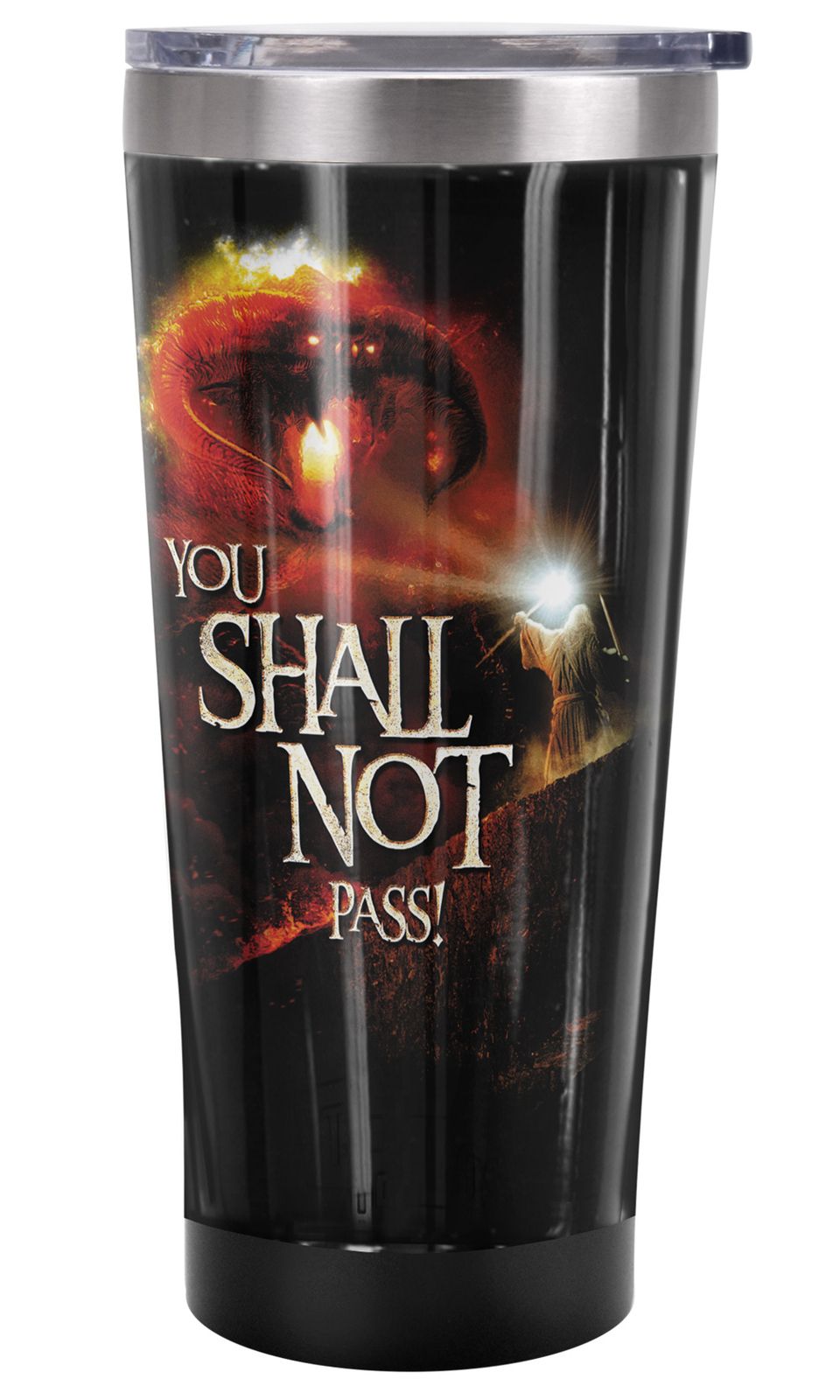 Lord Of The Rings Shall Not Pass Tumbler 20oz Vacuum Insulated Leak Resistant