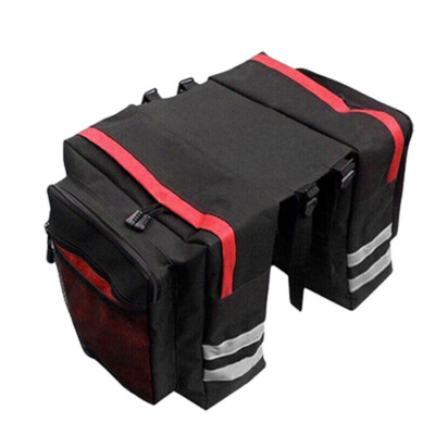 Fahrradtasche Doppel Gepäckträger Tasche Satteltasche Seitentasche Wasserdicht
