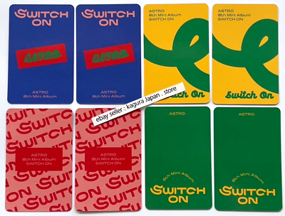 ASTRO MOONBIN MOON BIN SWITCH ON OFF ver. & ON ver. Photocard