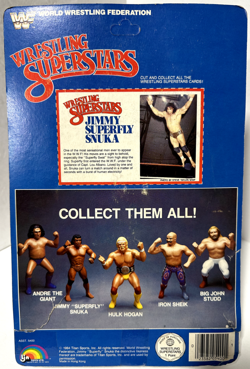 WWE『WWF』JIM&JANNETTY&SANTANA フィギュア WWE Wrestling Classic Superstars Series 1 Bret Hart Jim