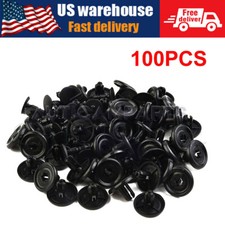 100x Bumper Clips Fender Push Rivets Retainer Fasteners For TOYOTA 90467-07201