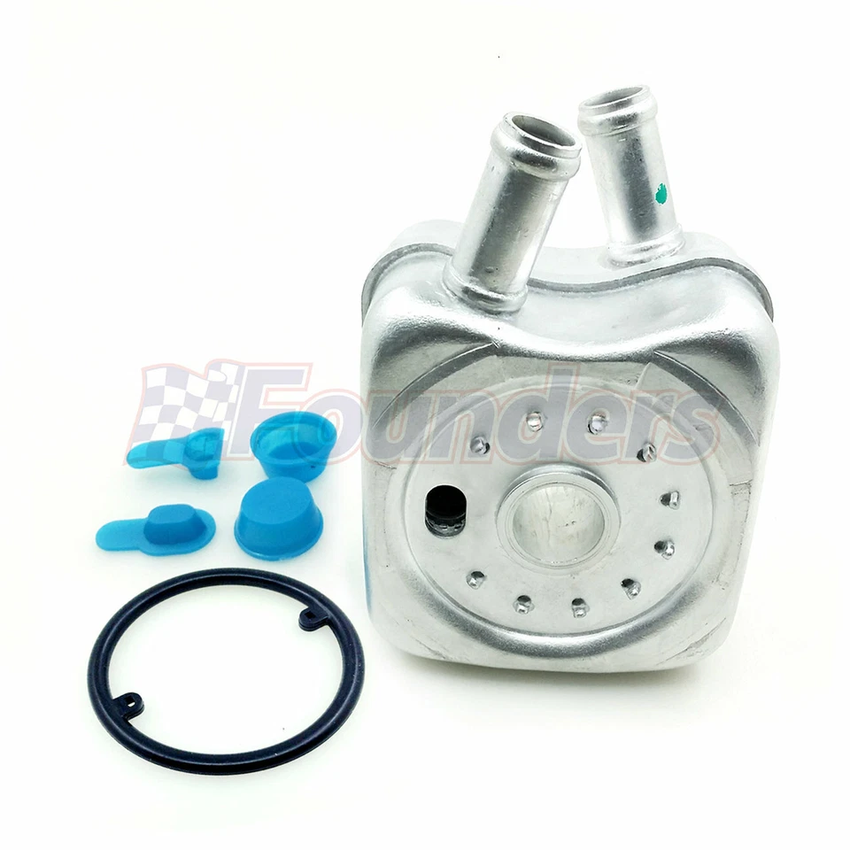 Engine Oil Cooler W/Gasket For Audi A3 A4 A6 Volkswagen Golf Jetta Passat - Imagem 4 de 4