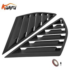 For Ford Mondeo Fusion 2013-2020 Black Quarter Side Window Louver Cover Pair For Ford Mondeo Fusion 2013-2020 Black Quarter Side Window Louver Cover Pair