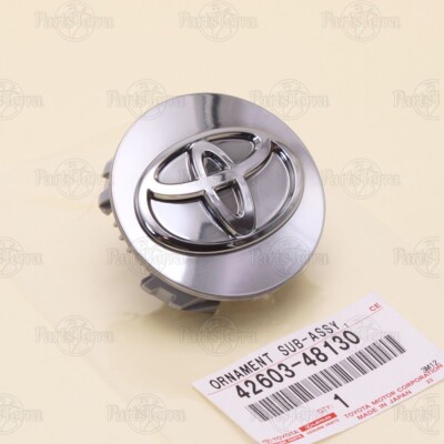 42603-48130 OEM Genuine Toyota WHEEL CENTER CHROME CAP Avalon