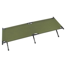 MFH US Aluminium Lit de Camp Bushcraft Voyage Survie Militaire Extérieur Olive