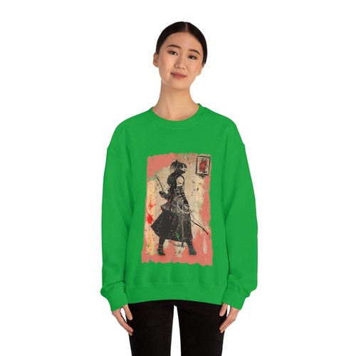 Sudadera Retro Samurai Japonés Samurai Bushido Guerrero Fanáticos Espada Ronin Regalo - Imagen 31 de 55