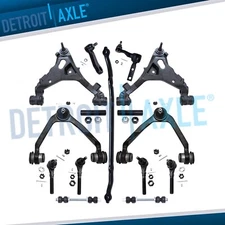 Front Upper Lower Control Arms Ball Joints for Ford F-150 Expedition Navigator