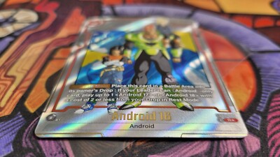 Android 16 SB01-002 Gold Alternate Art Dragon Ball Manga Booster