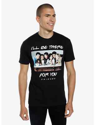 FRIENDS TV Show Mens I'll Be There For You Cast With Milkshake Shirt NWT XS, S