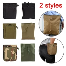 Tactical Molle Dump Pouch Adjustable Military Utility Belt Fanny Hip Holster Bag