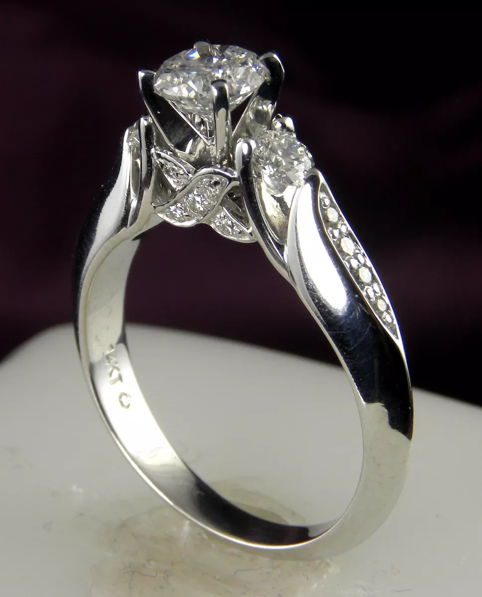 1 carat total 2024 weight diamond ring