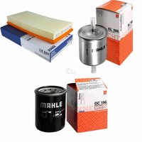 Mahle / Knecht Set Kraftstofffilter KL 196 Luftfilter LX 662 ÖLfilter OC