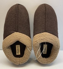 Dearfoam Men's Slipper Size Small 7-8 - Dustin Clog - Brown NEW In Box