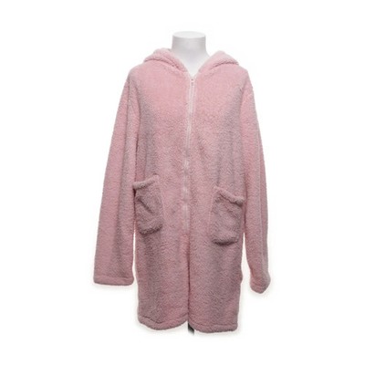 Romwe, Bademantel, Größe: 44, Pink, Polyester, Plüsch, Damen #aQe