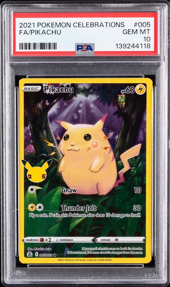 Pikachu Pokémon TCG Professional Sports Authenticator (PSA) Holo