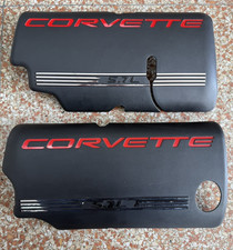 1997-2004 Corvette C5 Ls1 Fuel Rail Covers Pair Oem Gm Used 12561502 12561503