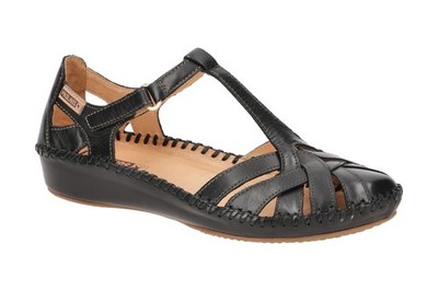 Pikolinos Schuhe VALLARTA schwarz Damen Sandale Sandaletten 655-0732ST black NEU