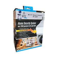 Sight Bulb Pro Wi-Fi Smart Security Camera  LED Light 360 View FHD 3MP