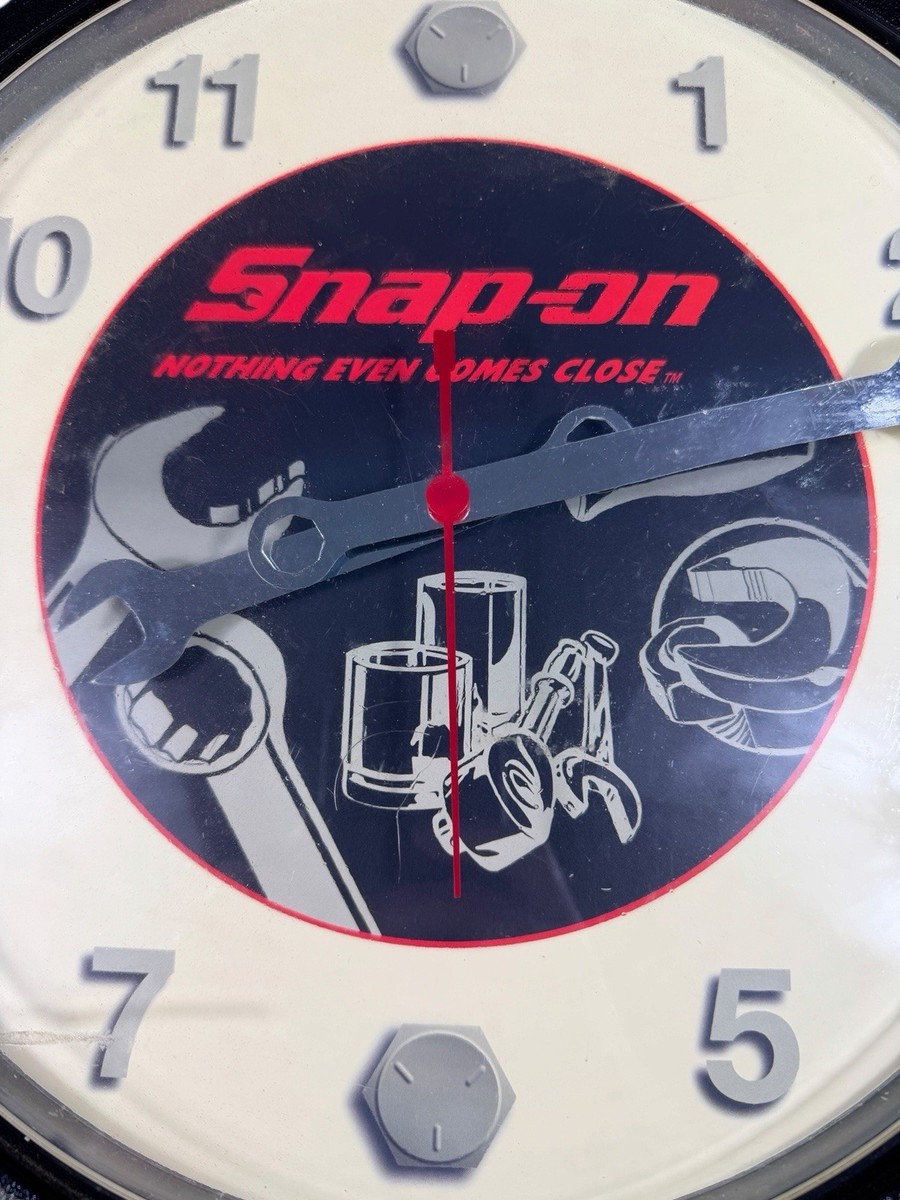 Vintage Snap-on Tools Wall Clock “Nothing Even Comes Close