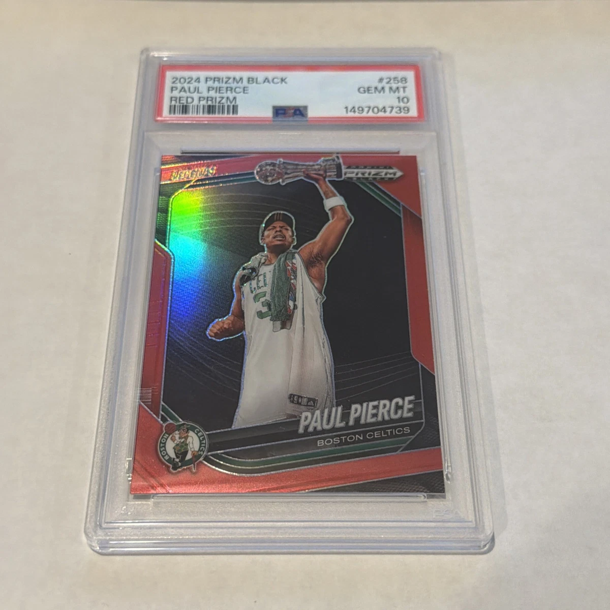 Paul Pierce Basketball Serial Numbered Sports Trading Cards