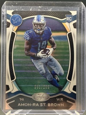Amon-Ra St. Brown 2021 Certified 081/299 Mirror Rookie #128