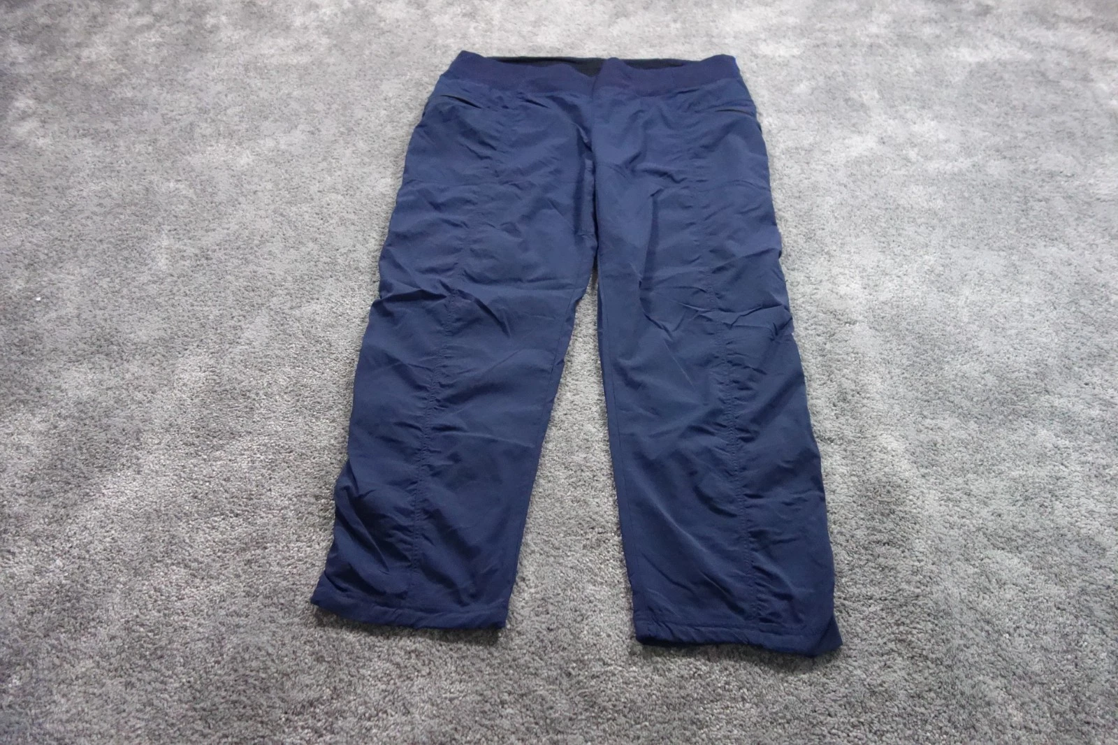 Prana Pants Mens XXL Blue Koen Lightweight Capri Cinch Hem Outdoors Hiking