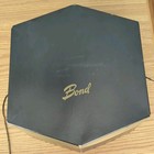 Vintage 7 1/4 Bond Executive Group Black Felt Fedora in Bond Hat Box — photo 7