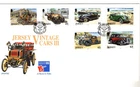 1999 JERSEY - JVINTAGE CARS III FDC FROM COLLECTION V30