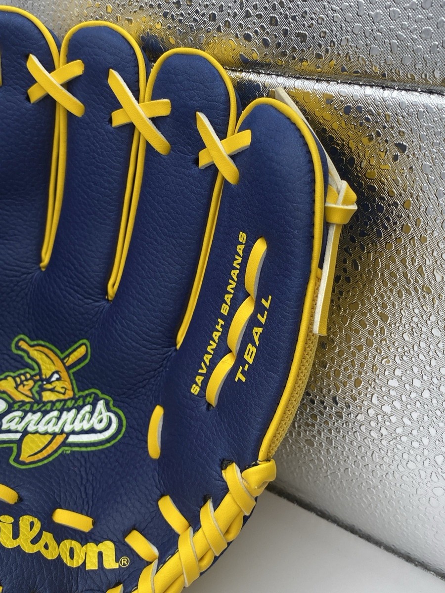 RARE HTF Savannah Bananas Kids Tball Glove Wilson 10” Brand New | eBay