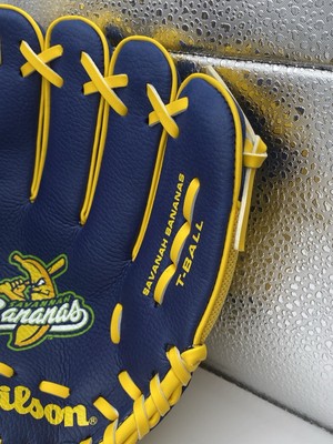 RARE HTF Savannah Bananas Kids Tball Glove Wilson 10” Brand New | eBay