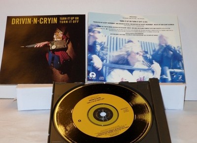 Drivin N Cryin -  Turn It Up Of Turn It Off Promotional O ** Free Shipping**