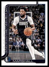 NAJI MARSHALL #246 2024-25 Topps Dallas Mavericks NM