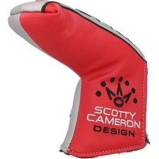 Titleist Golf Scotty Cameron 2025 Studio Style Red/Gray Putter Headcover