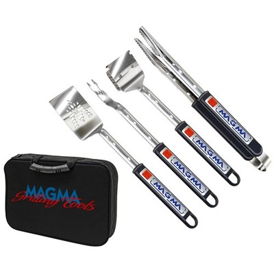 Magma Telescoping Grill Tool Set  - 5-Piece MAGMA PRODUCTS A10-132T  Expedited S