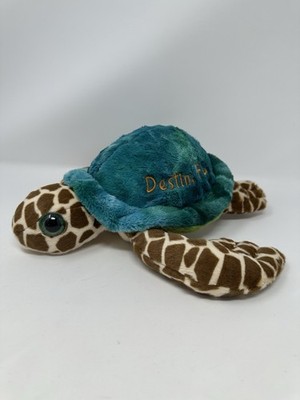 First & Main 11'' Stuffed Plush Destin Florida Sea Turtle Ocean Animal Toy #7855