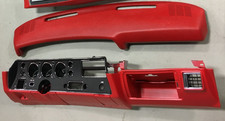 1970-1972 Chevelle El Camino Ss Dash Housing And Dash Pad Red W Vents 1970-1972 Chevelle El Camino Ss Dash Housing And Dash Pad Red W Vents