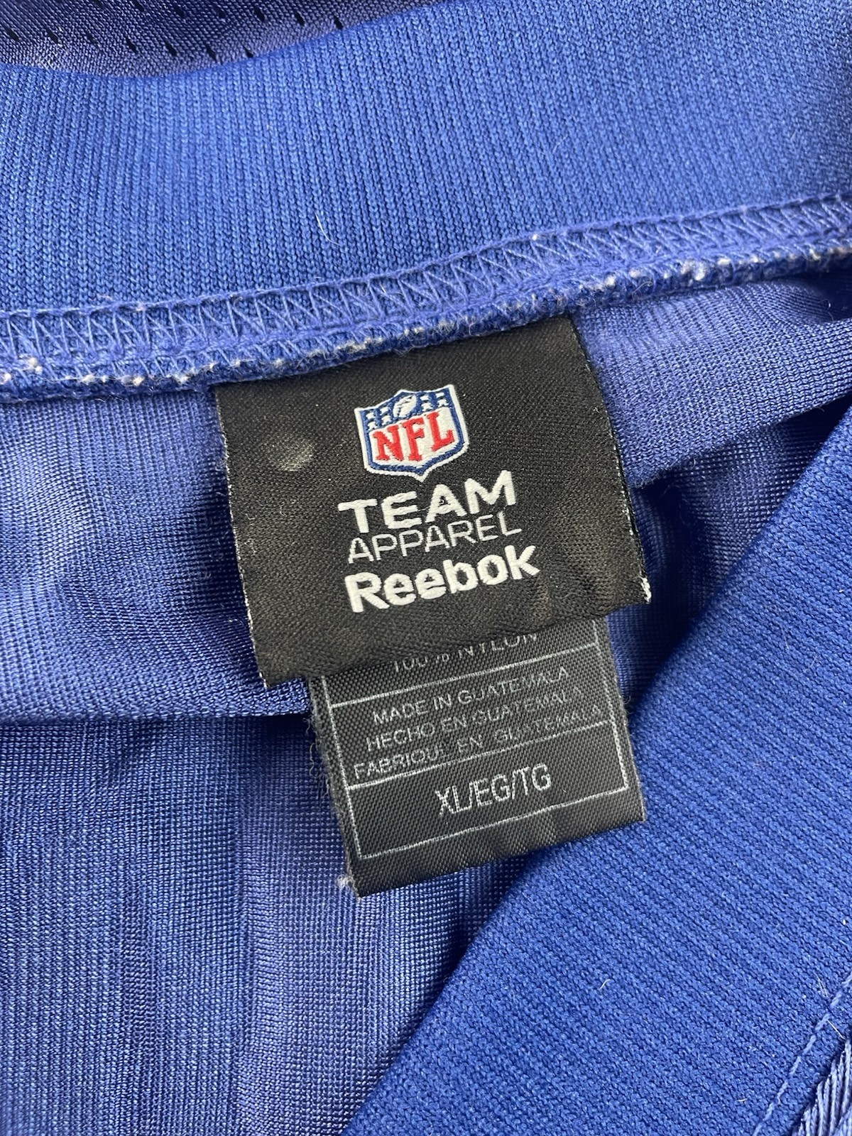 New York Giants Eli Manning #10 Reebok NFL Players Team Apparel XL thumbnail 3