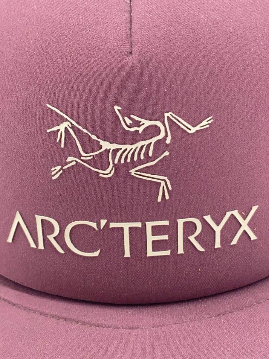 ARC'TERYX LOGO TRUCKER FLAT Berretto Poliestere Bordeaux