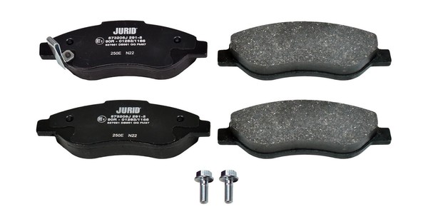 Bremsbelagsatz Scheibenbremse Jurid 573205J FüR Opel Schachtel Corsa S07 L08 L68-image