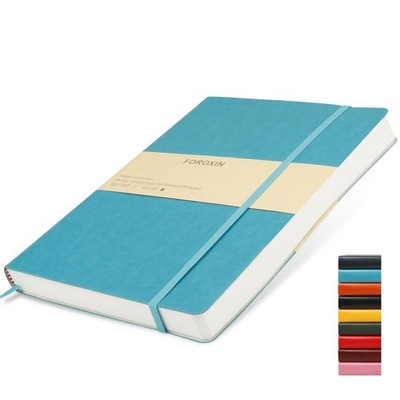 Foroxin Lined Journal Notebook Turquoise 320 Pages B5 Medium 7.48 Inches X