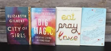 Elizabeth Gilbert Paperback Books Lot of 4 City of Girls Big Magic Committed Eat