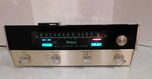 McIntosh MR71 FM Stereo Tuner Excellent Working and Cosmetic Condition