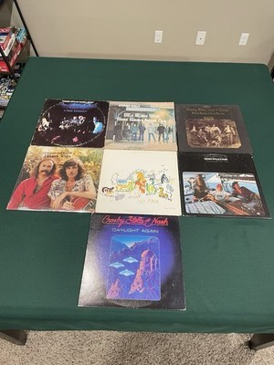 Crosby, Stills, Nash & Young Lot Vinyl Albums 4 Way Street, So Far CSN&Y
