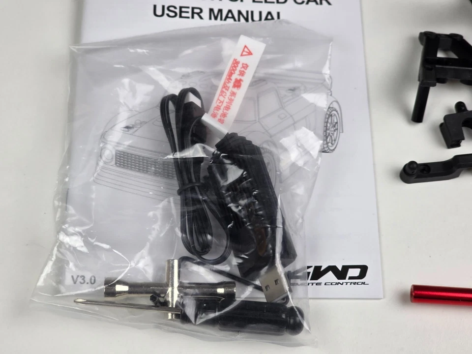 MJX Hyper Go 14301 Roller Slider Chassis Charger Manual Extras 1/14 RC Parts NEW - Image 4 of 4