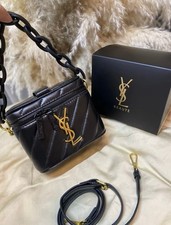  Pre-order GWP VIP Saint Laurent Beaute Vanity Case Converted Bag Gold / Black