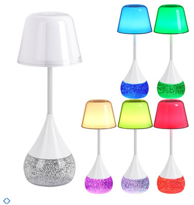 LED Farbwechsel Glitzer Stimmungslampe Nachtlicht USB Stimmungsbeleuchtung Geschenkidee